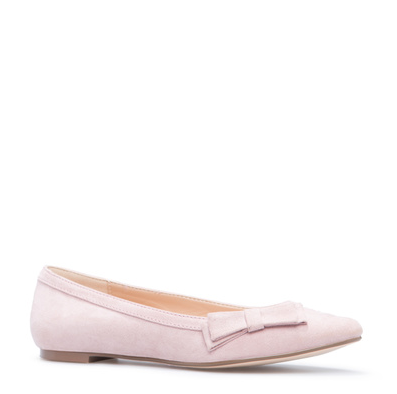 pink ballet flats